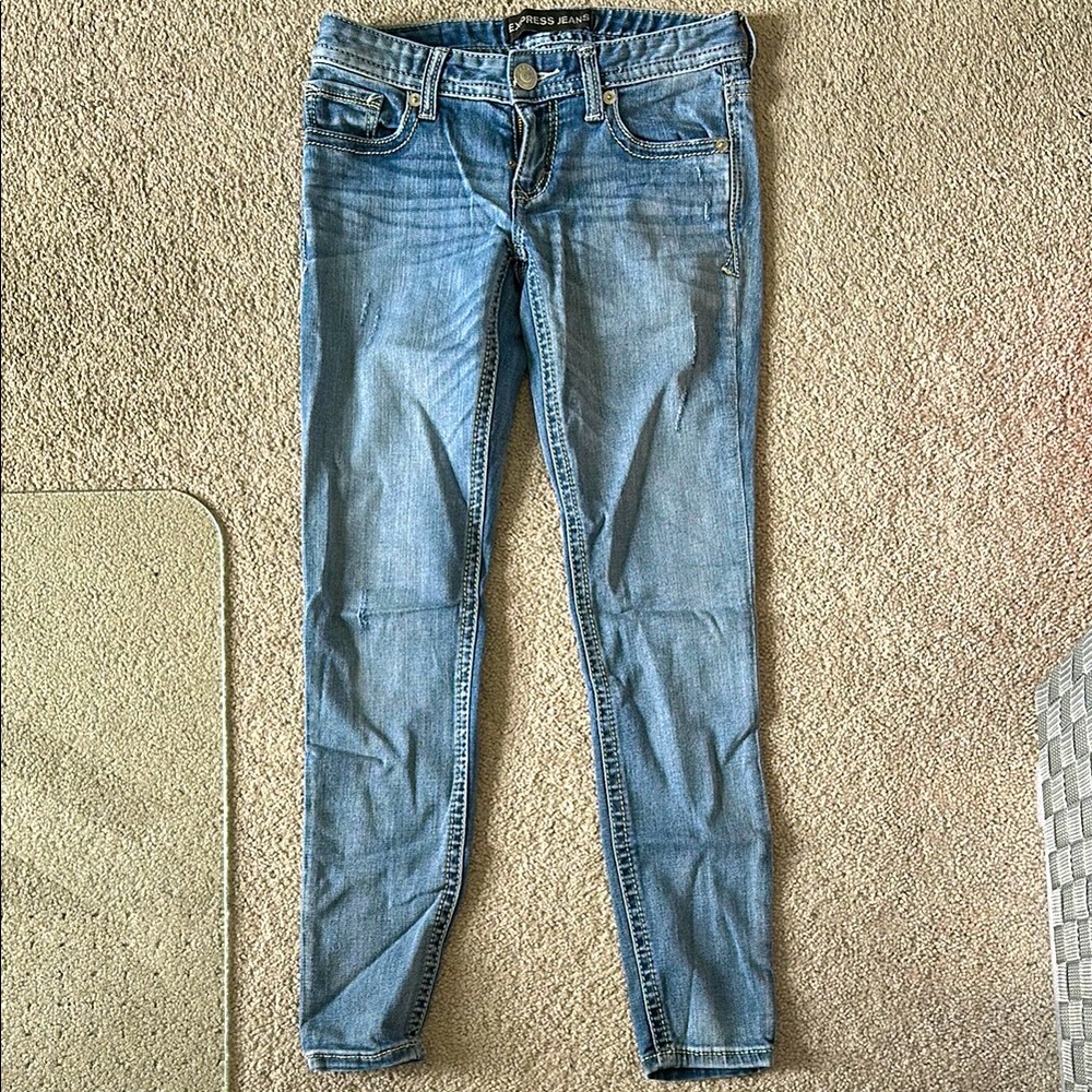 Express Light Blue Jeans